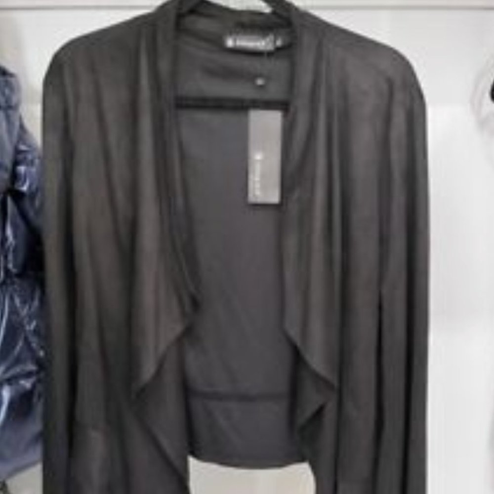 ALLEGRA K Black Shirt Jacket  (XL)  NWT